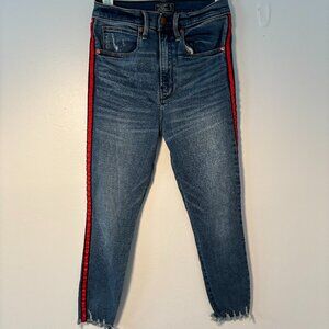 Abercrombie & Fitch Ultra High Rise Super Skinny Ankle Jean
